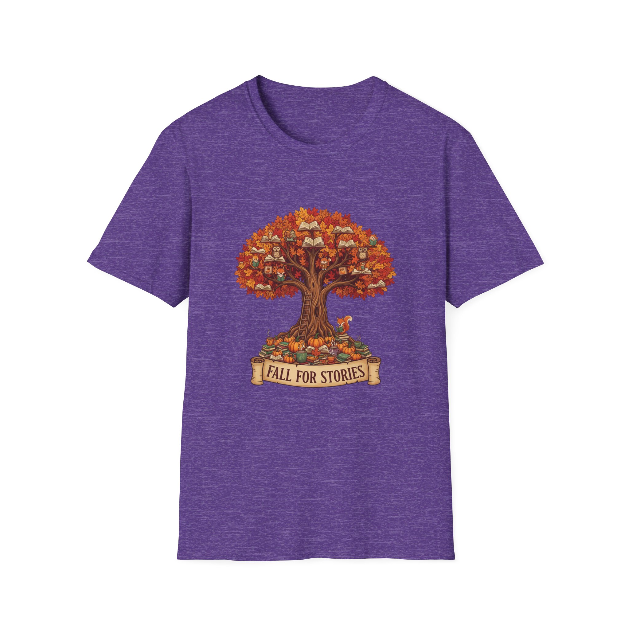 Fall for Stories -Unisex Soft style T-Shirt - Image 37