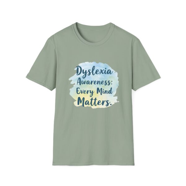 Dyslexia Awareness: Every Mind Matters -Unisex Soft style T-Shirt