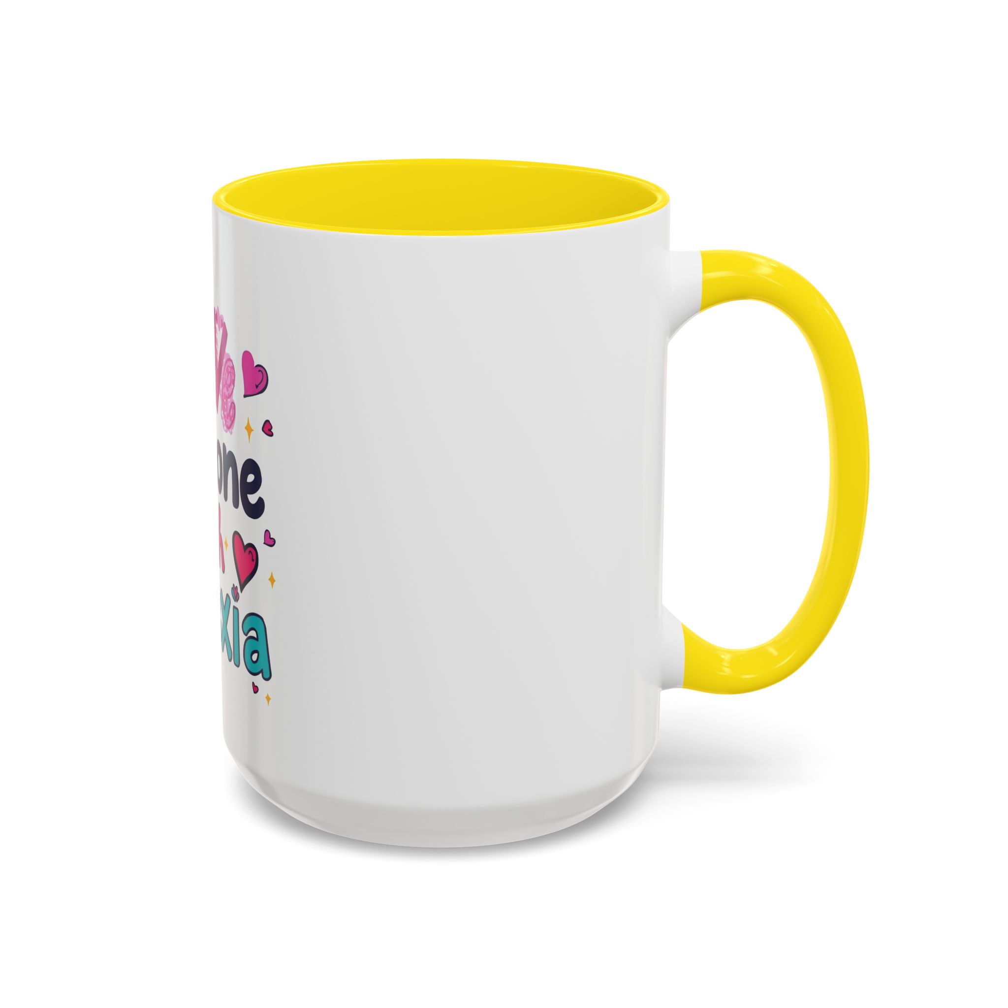 I love someone with Dyslexia - Coffee Mug - Image 62