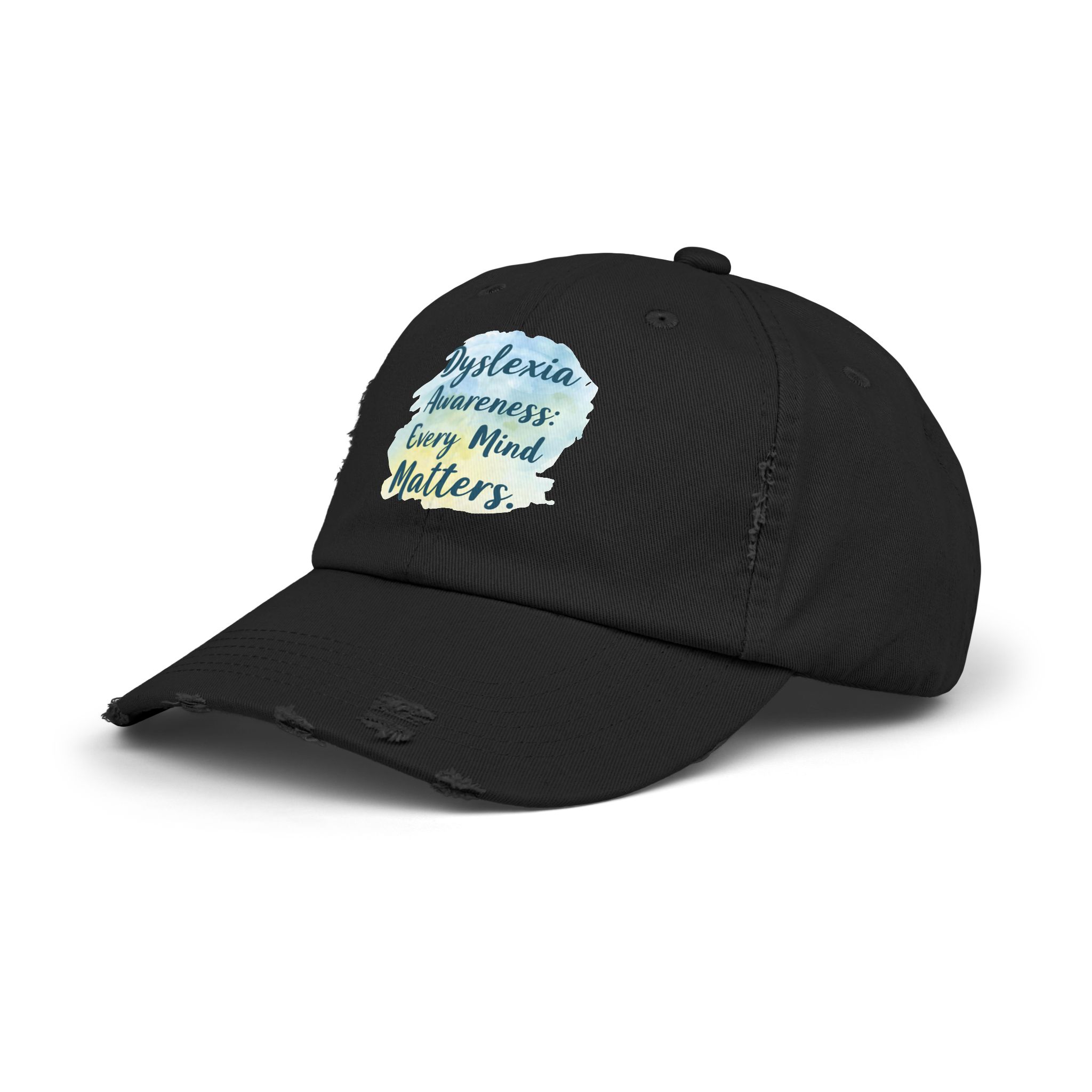 Dyslexia Awareness: Every Mind Matters -Unisex Adjustable Baseball Cap - Image 2