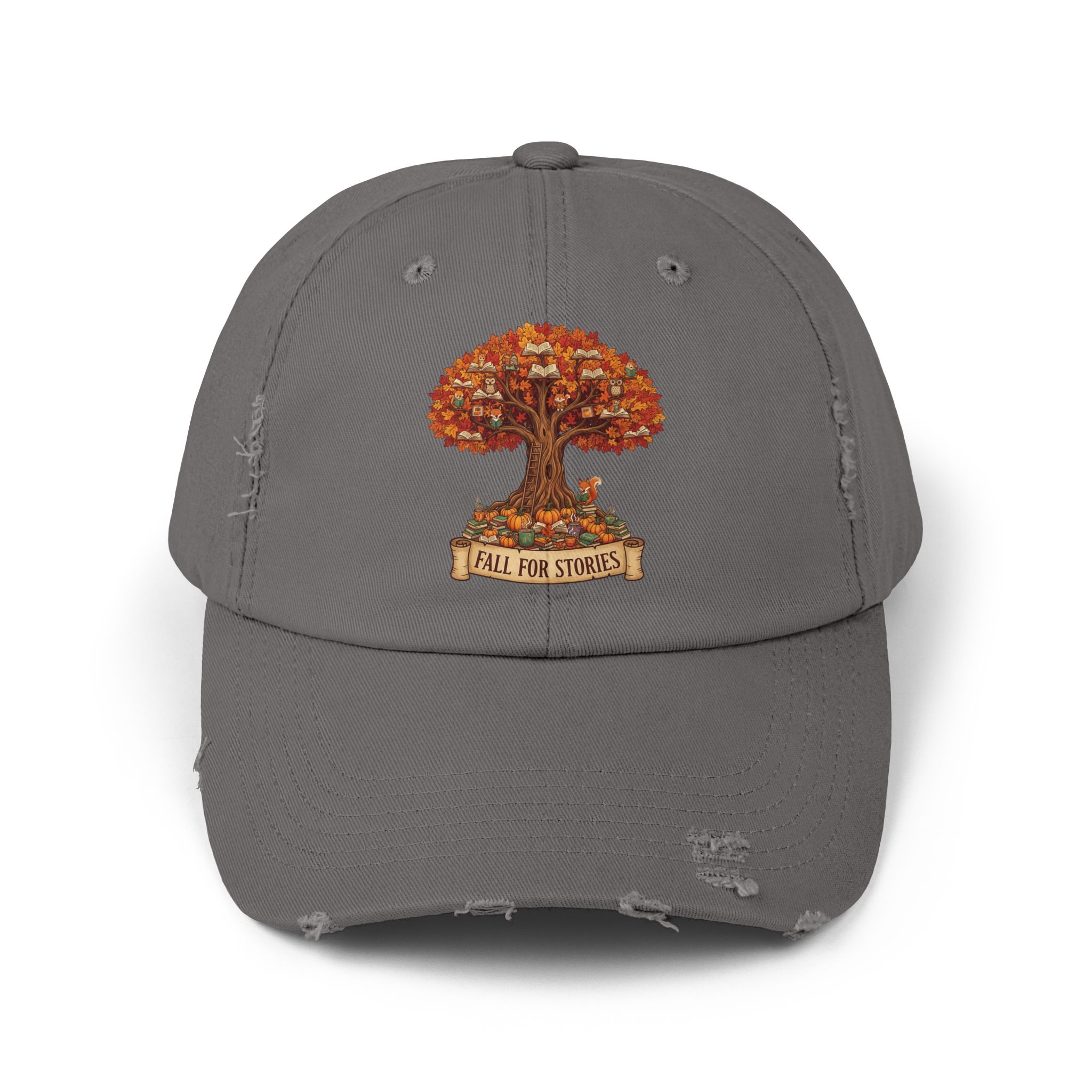 Fall For Stories-Unisex Adjustable Baseball Cap - Image 17