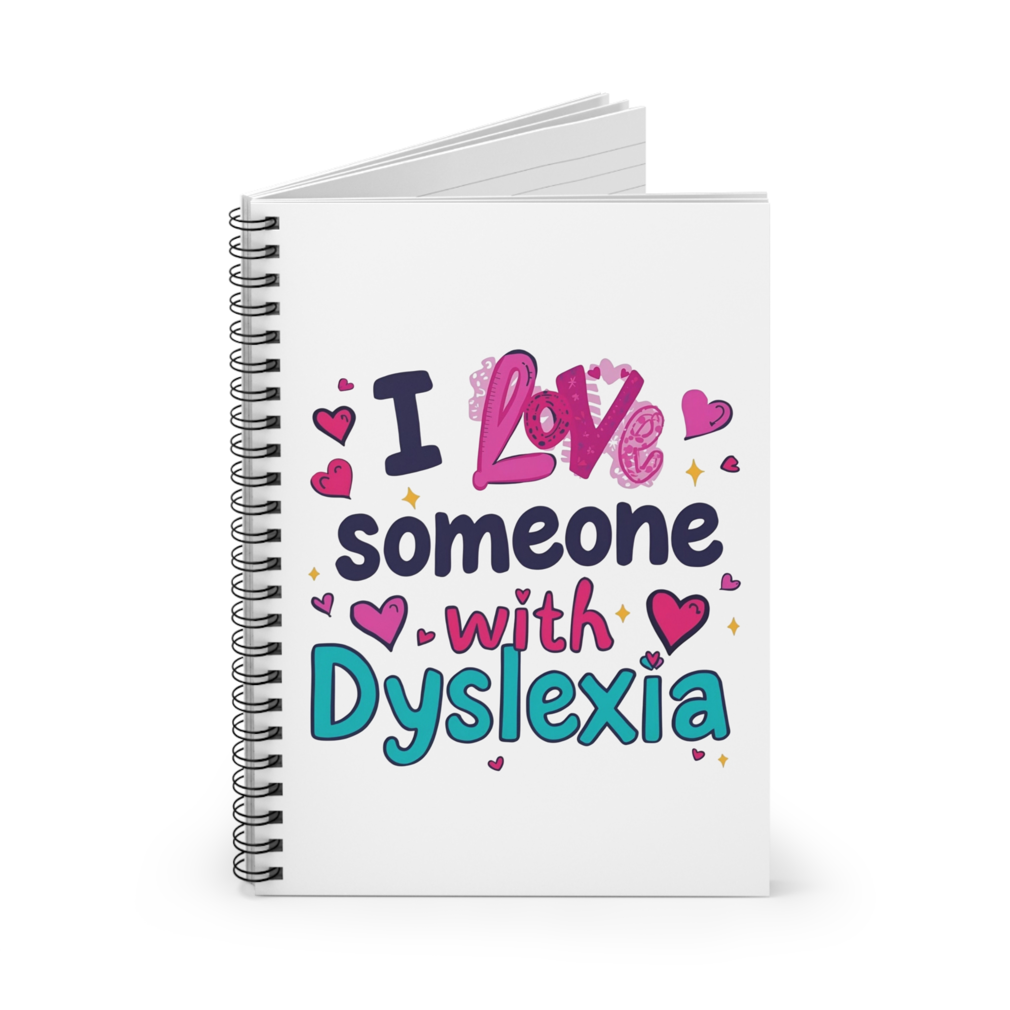 I love someone with Dyslexia - Writing Journal - Image 2
