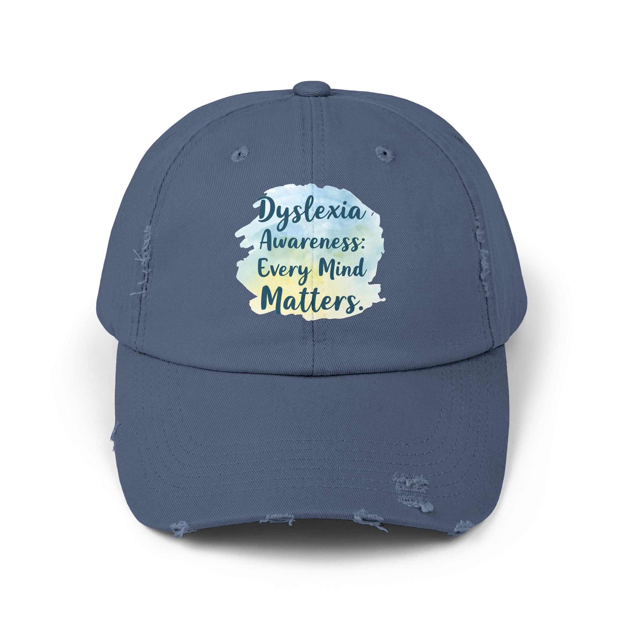 Dyslexia Awareness: Every Mind Matters -Unisex Adjustable Baseball Cap - Image 13