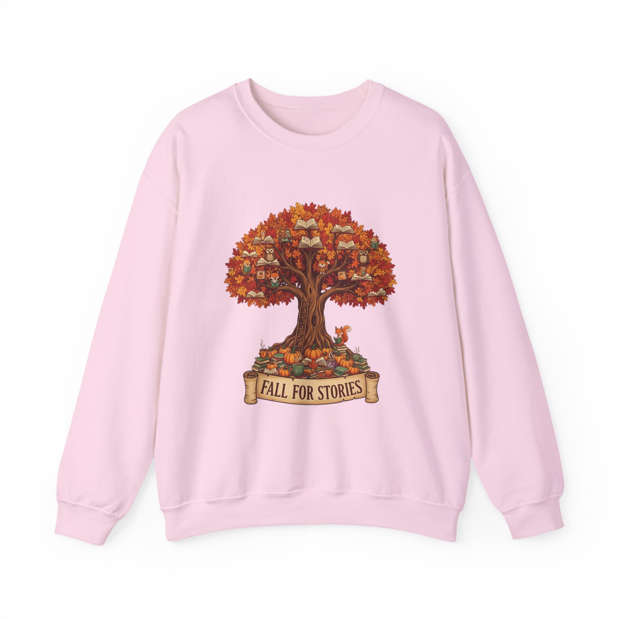 Fall For Stories -Crewneck Sweatshirt - Image 37