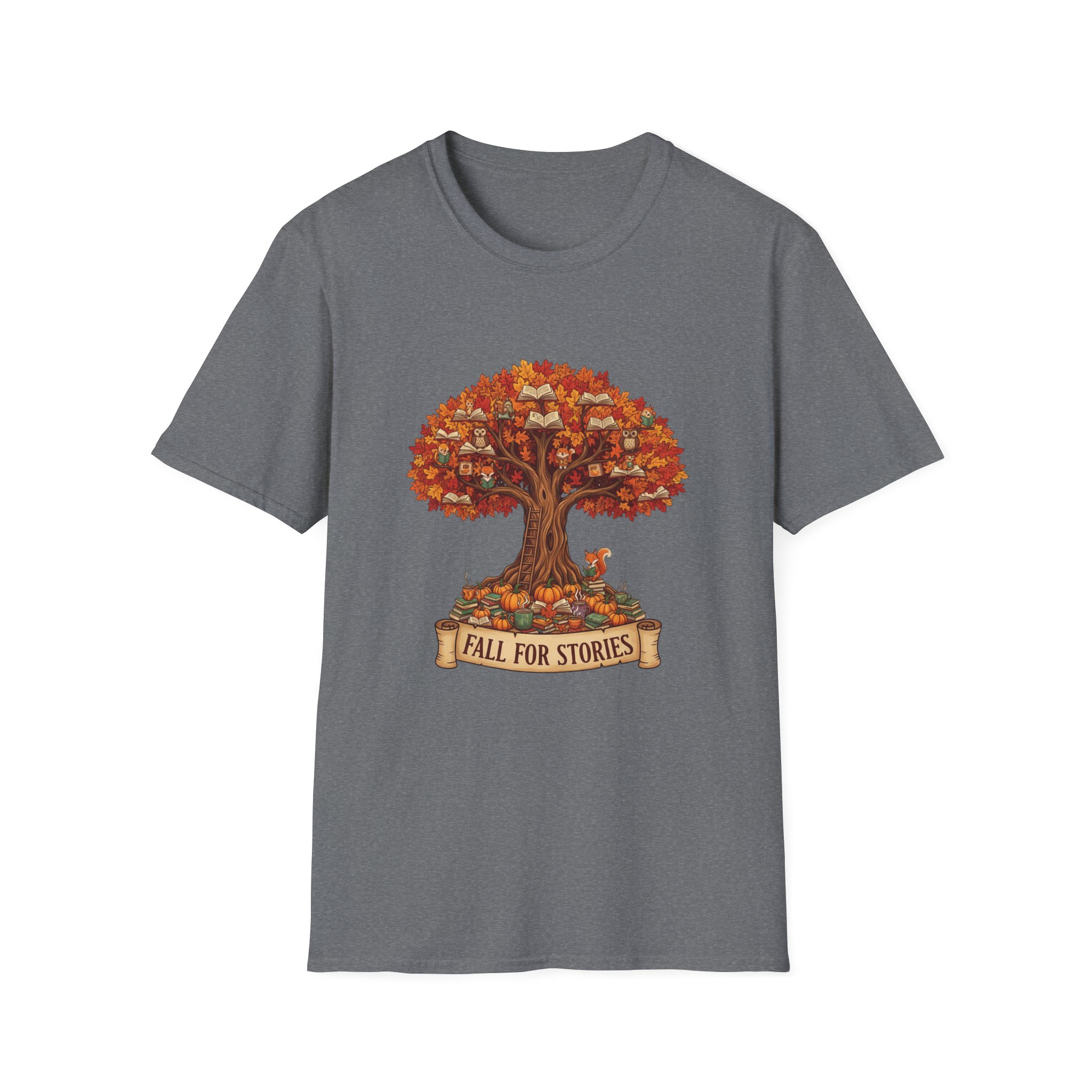 Fall for Stories -Unisex Soft style T-Shirt - Image 21