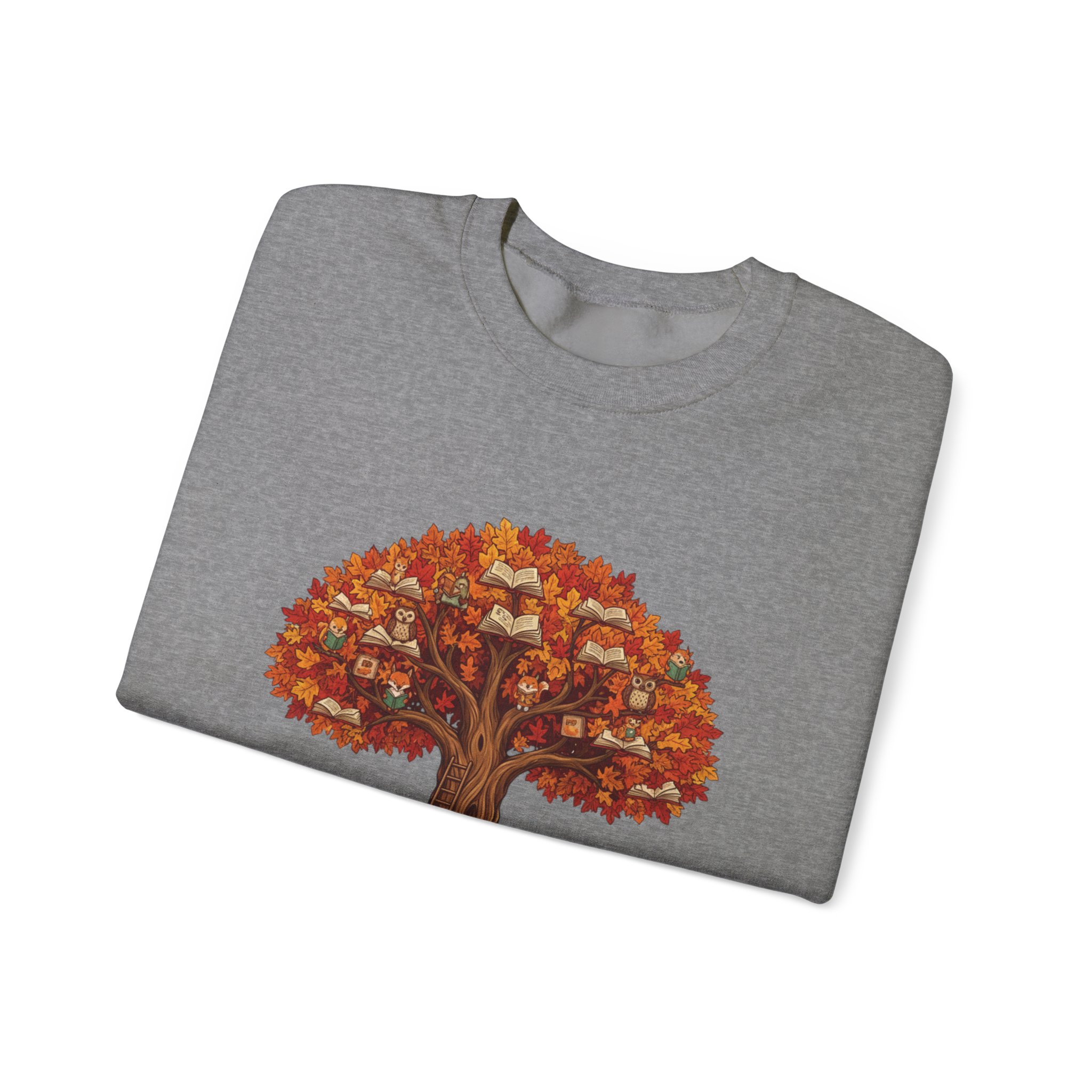 Fall For Stories -Crewneck Sweatshirt - Image 35