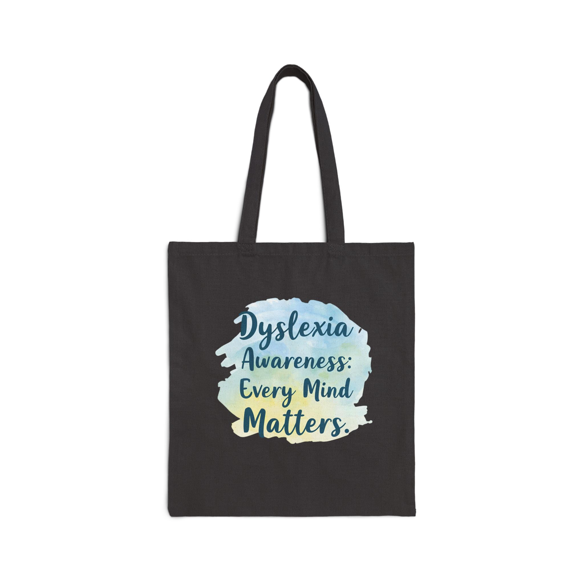 Dyslexia Awareness: Every Mind Matters - Tote Bag - Image 2