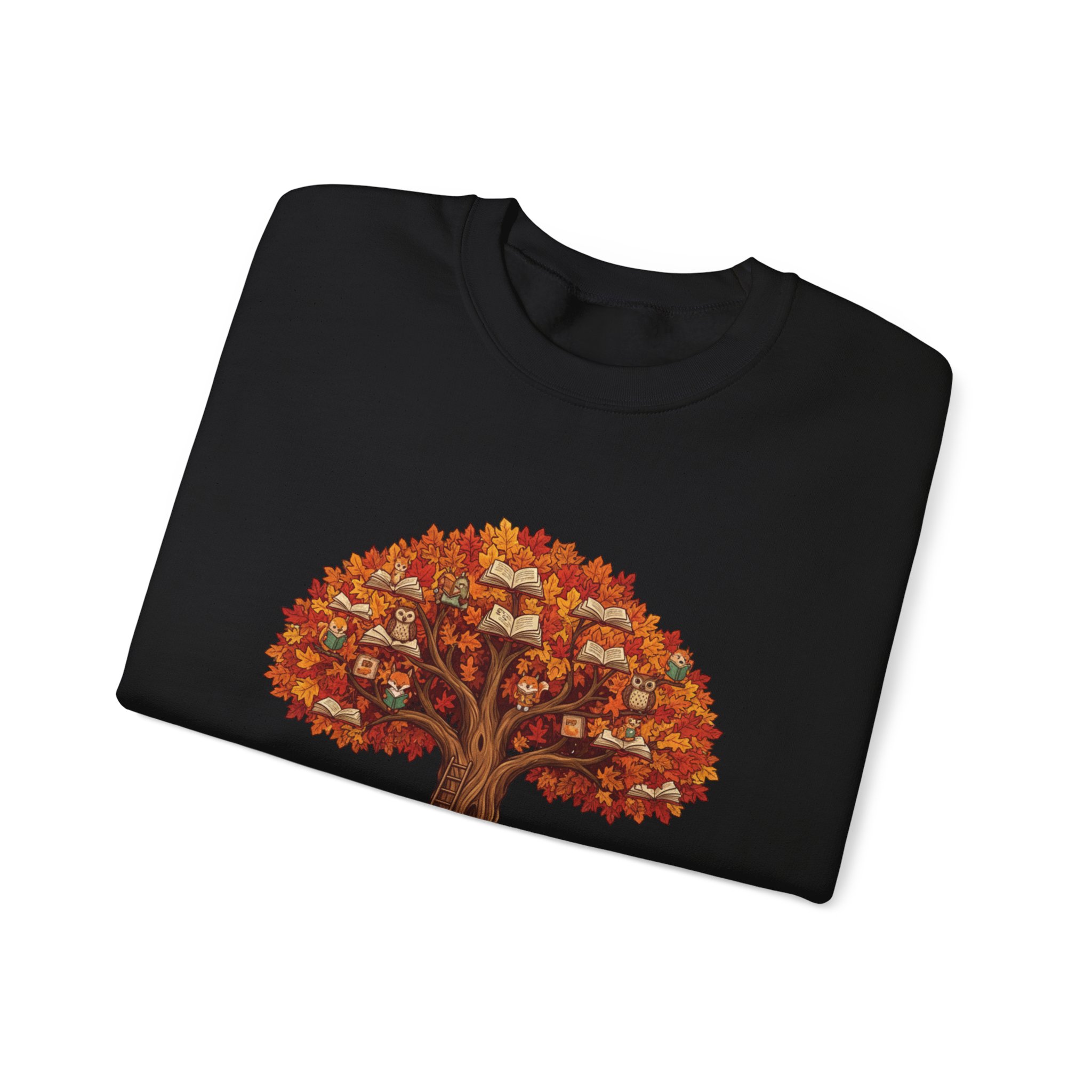 Fall For Stories -Crewneck Sweatshirt - Image 15