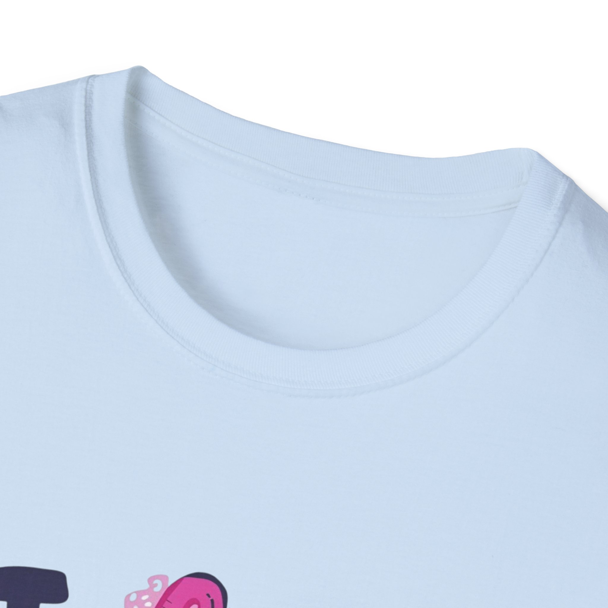 I love someone with Dyslexia -Unisex Soft style T-Shirt - Image 3