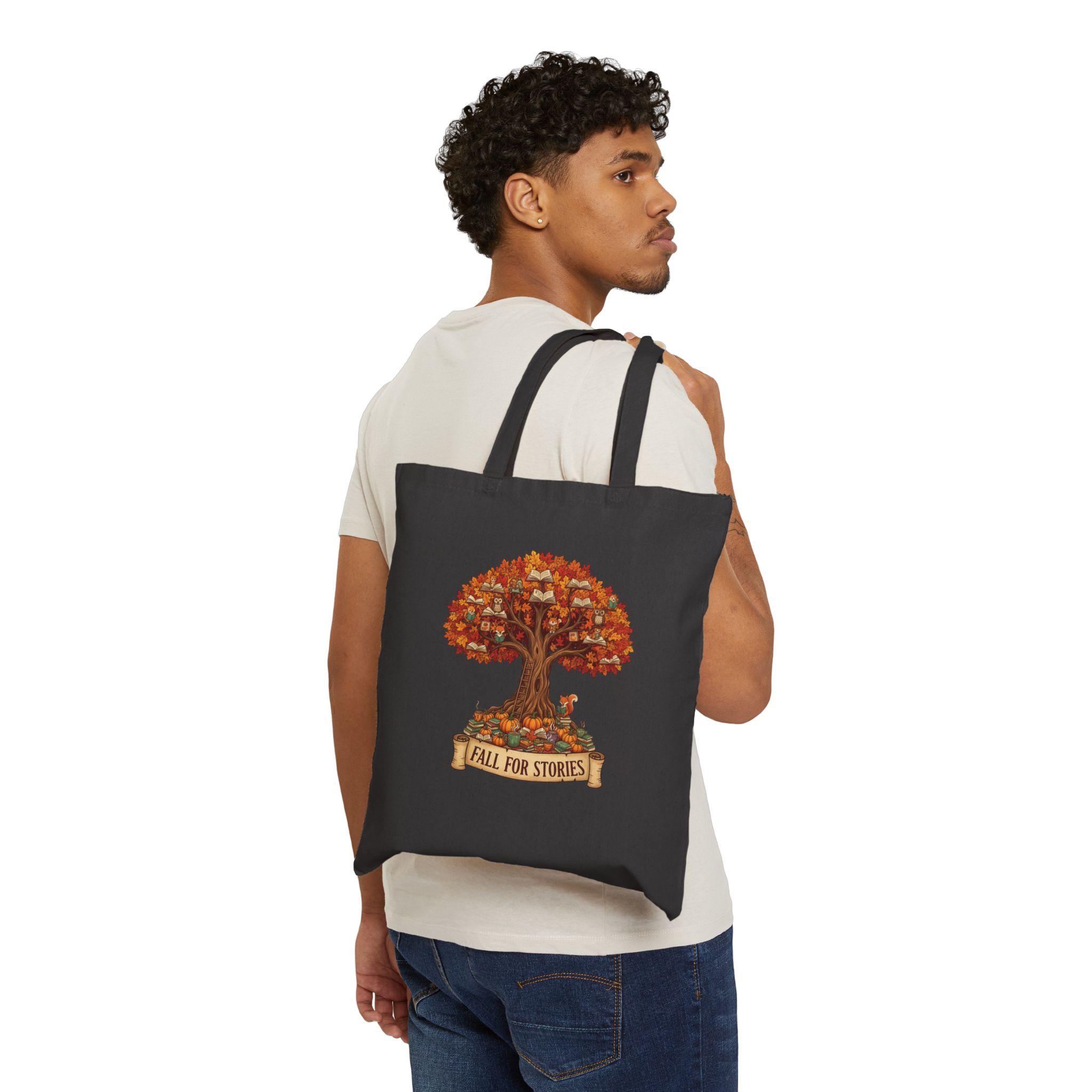 Fall For Stories - Tote Bag - Image 4