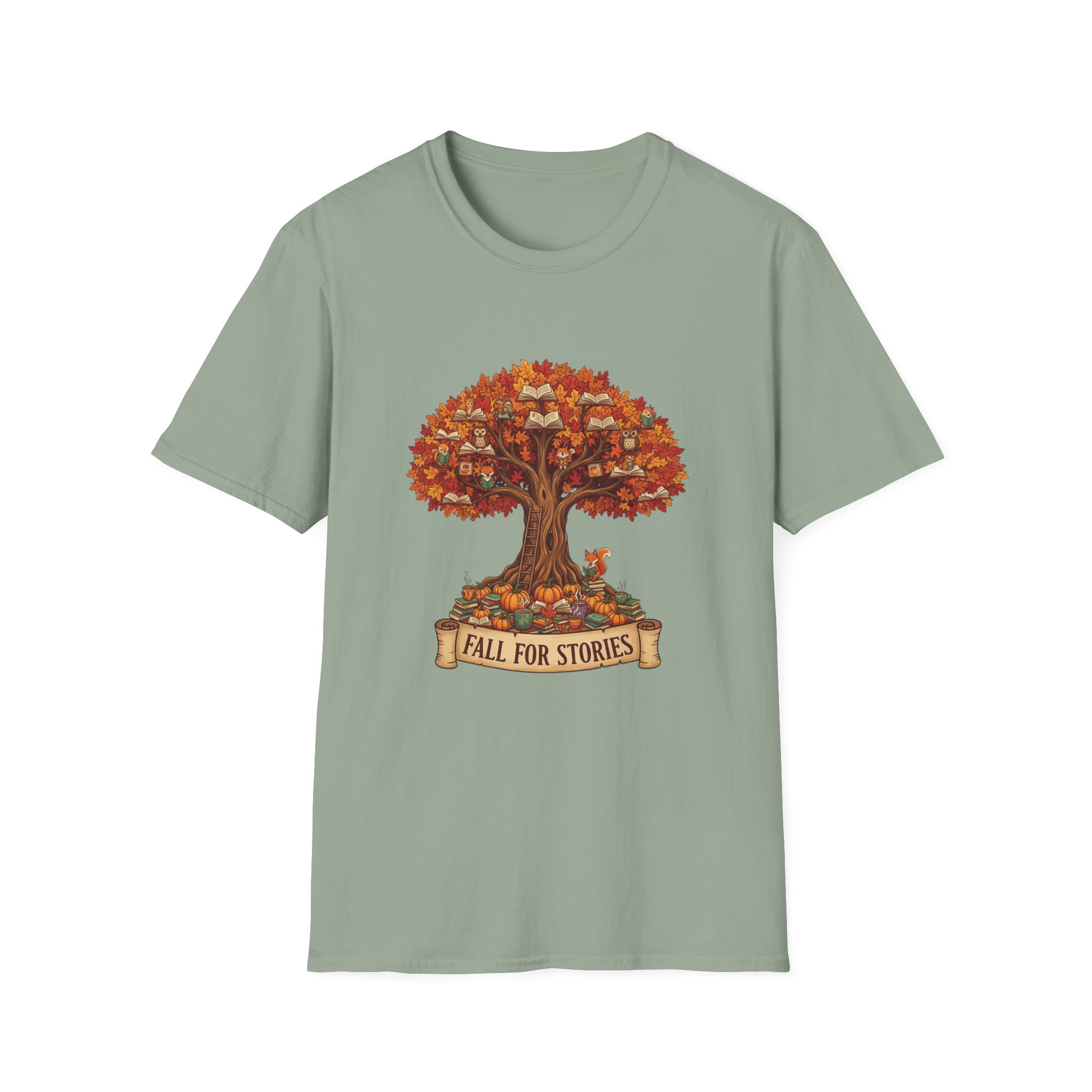 Fall for Stories -Unisex Soft style T-Shirt - Image 17