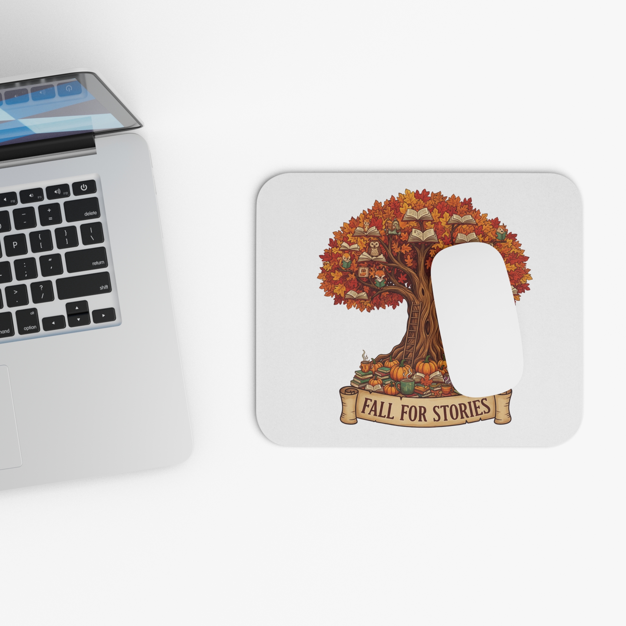 Fall For Stories - Mouse Pad - Image 4
