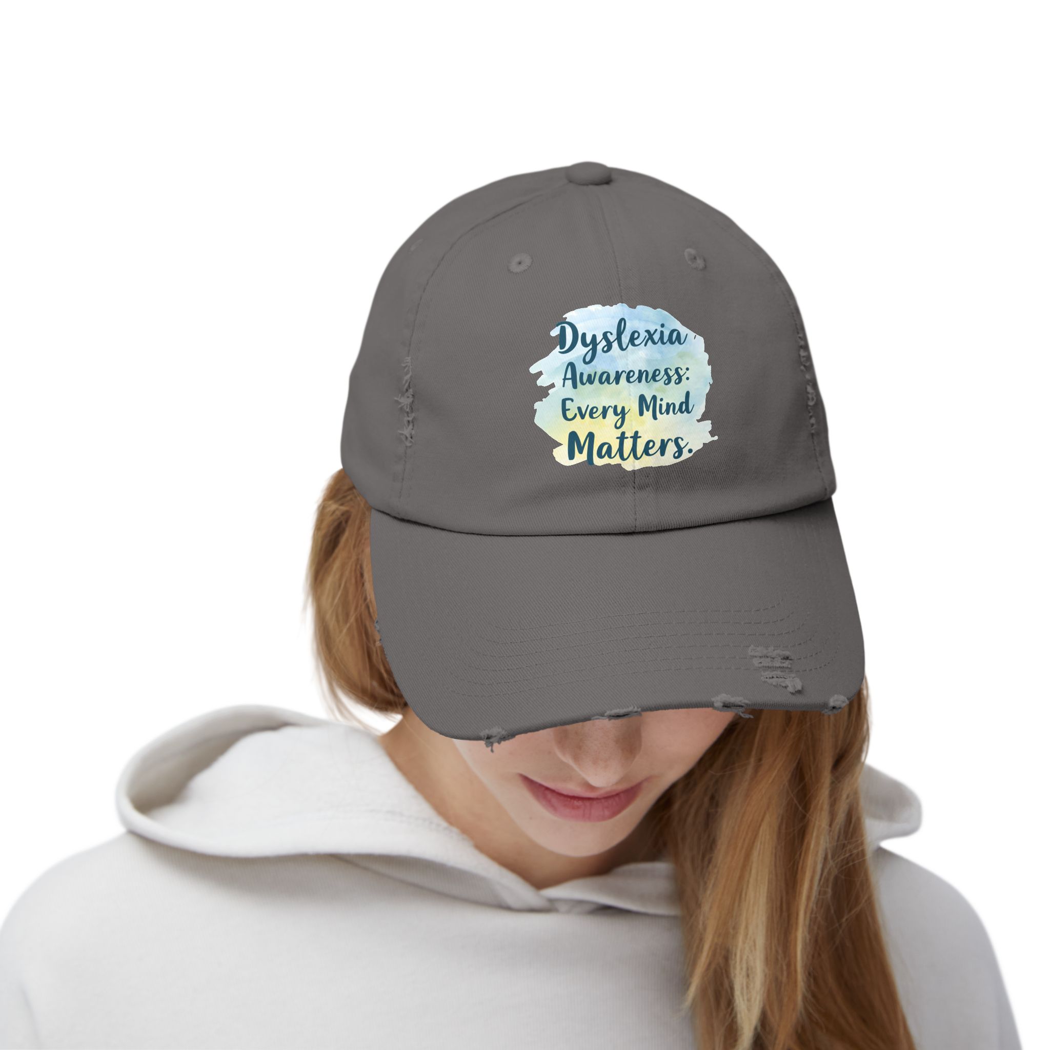 Dyslexia Awareness: Every Mind Matters -Unisex Adjustable Baseball Cap - Image 20