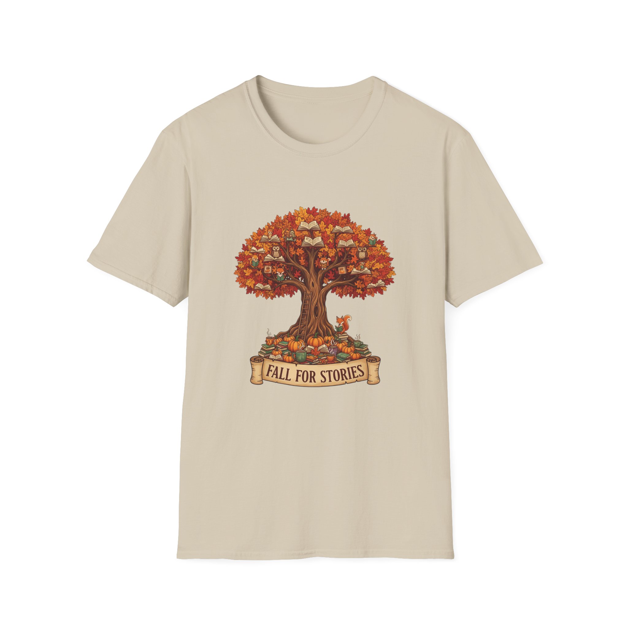 Fall for Stories -Unisex Soft style T-Shirt