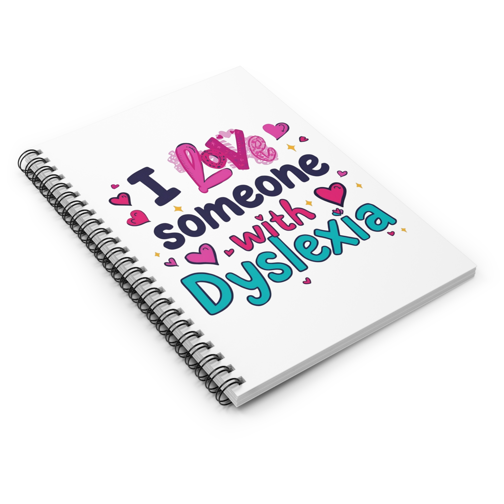 I love someone with Dyslexia - Writing Journal - Image 3