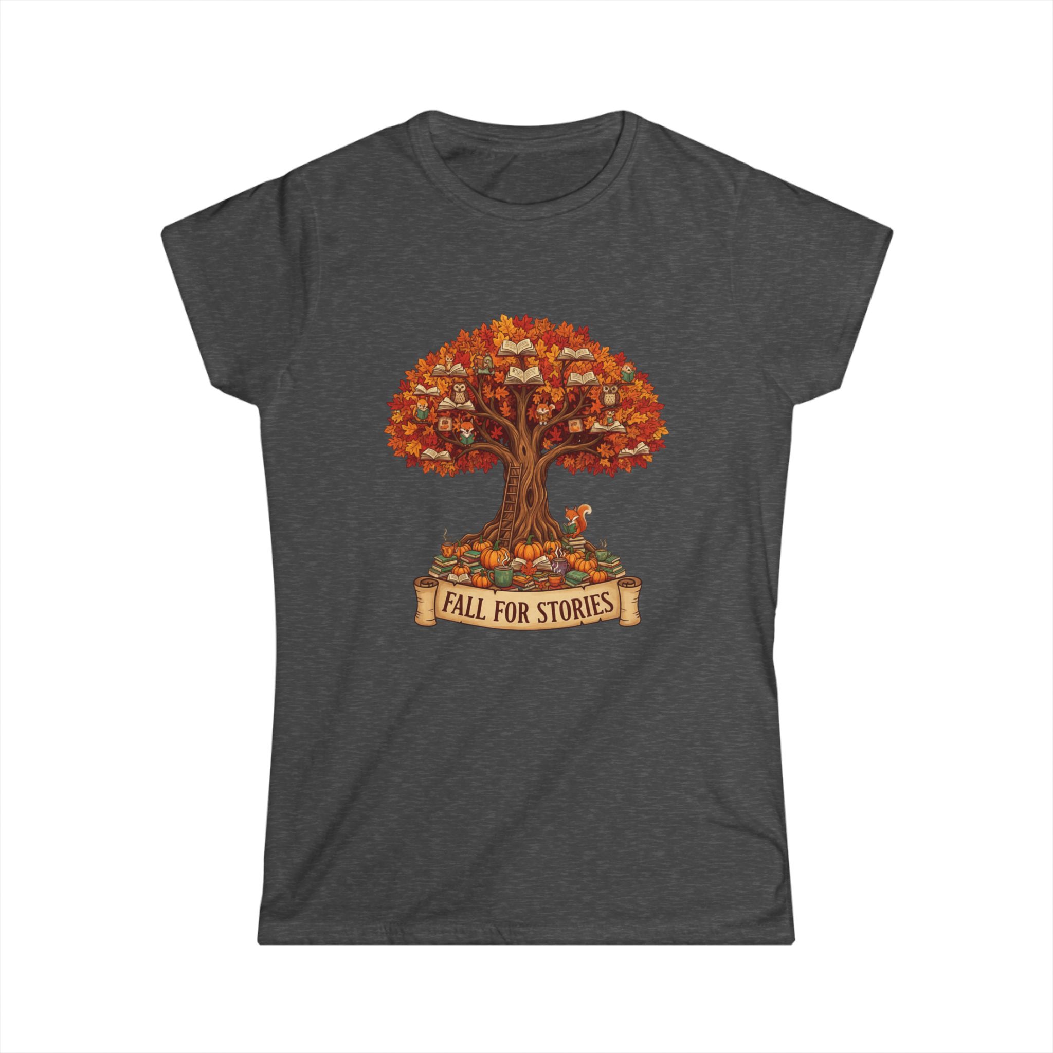 Fall For Stories - Women's Soft style t-shirt - Image 10