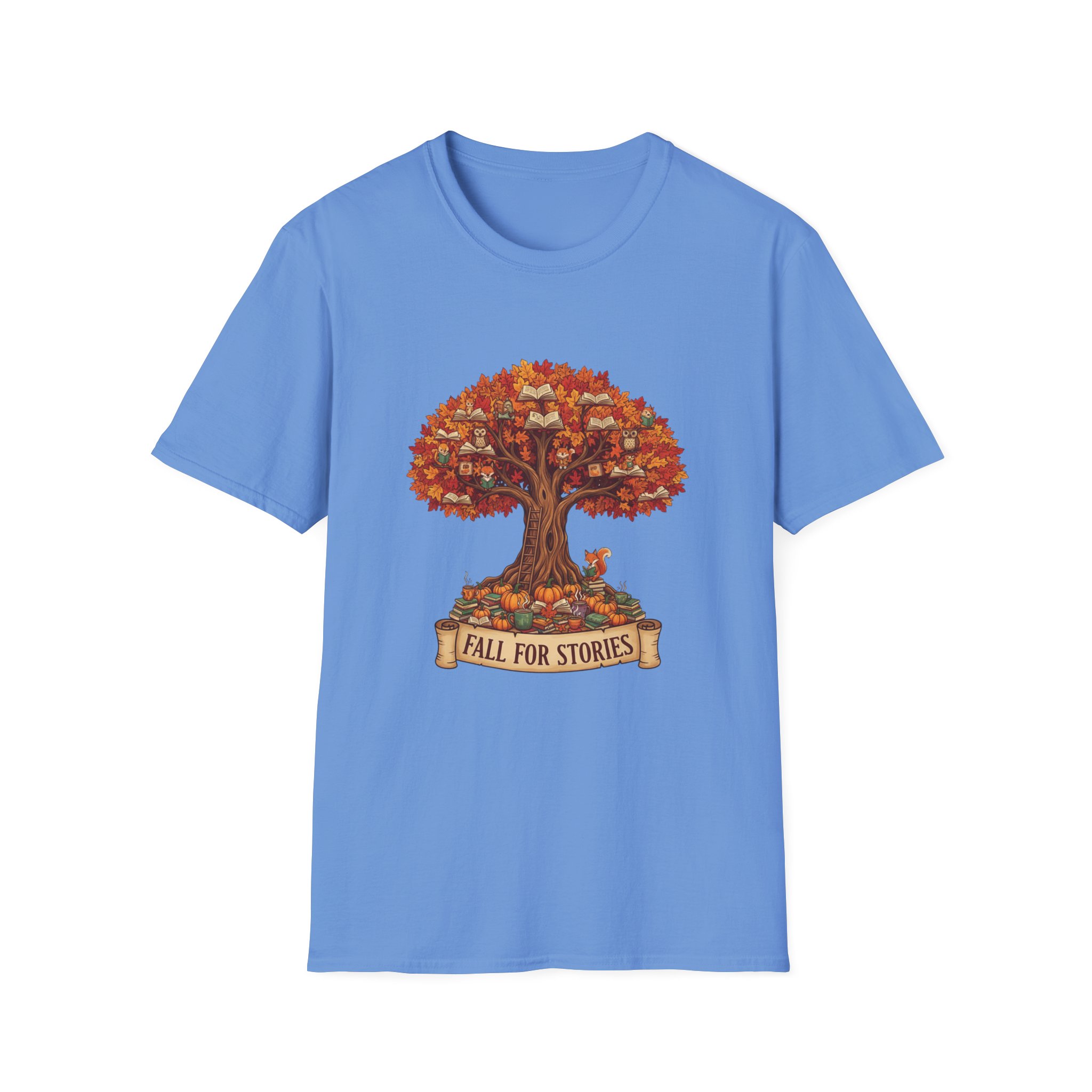 Fall for Stories -Unisex Soft style T-Shirt - Image 29
