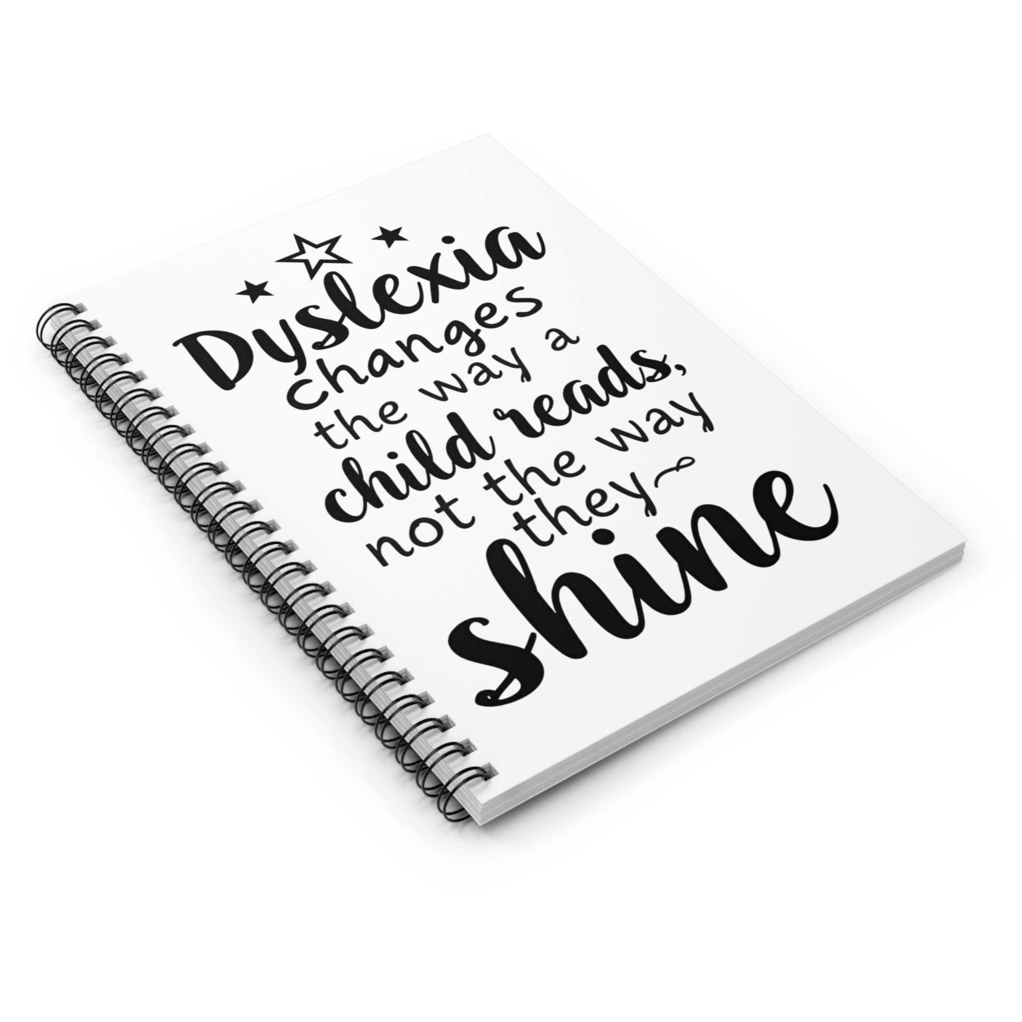 Dyslexia Changes the Way a Child Reads... - Writing Journal - Image 3