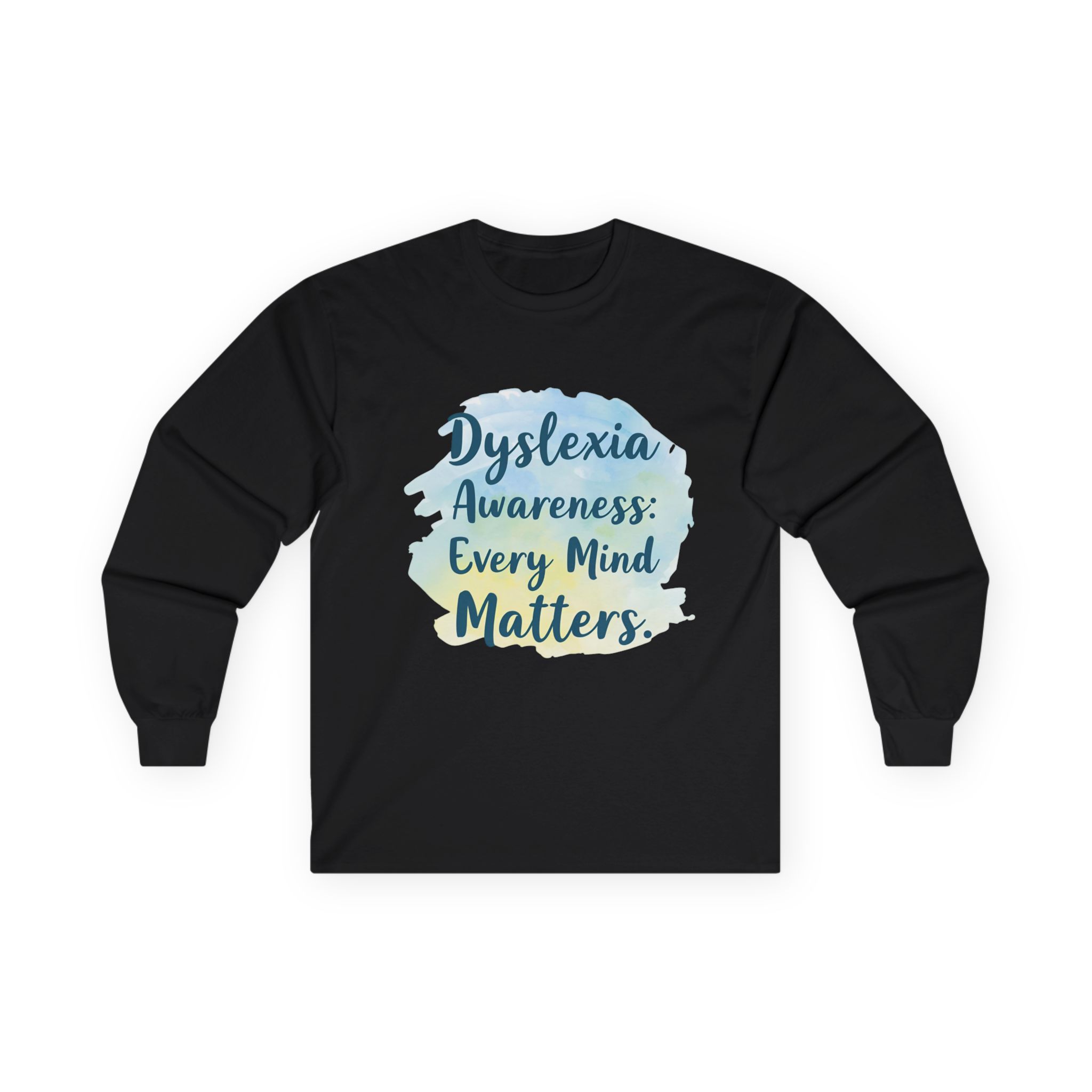 Dyslexia Awareness: Every Mind Matters - Unisex Long Sleeve Tee - Image 10
