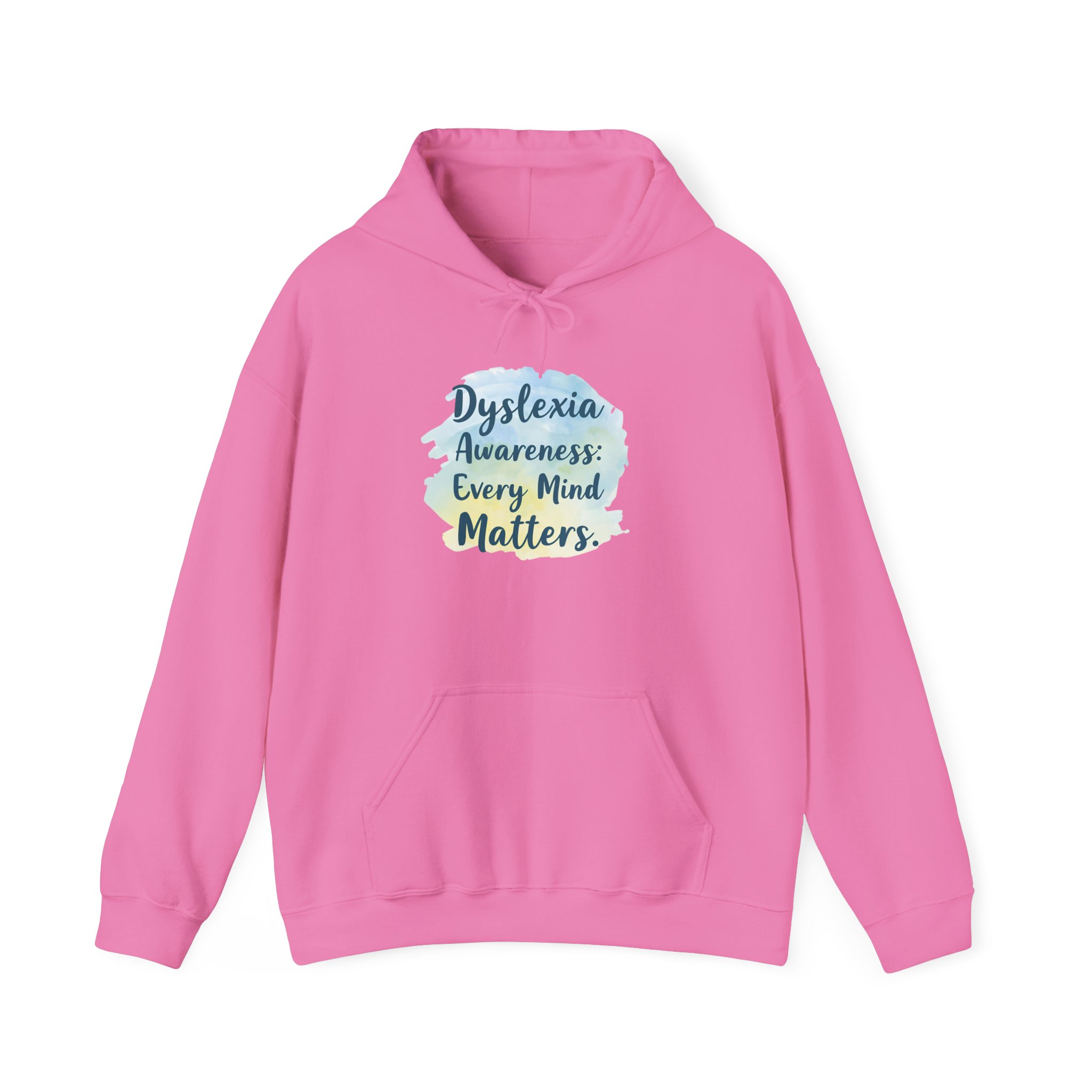 Dyslexia Awareness: Every Mind Matters - Unisex Hoodie - Image 53