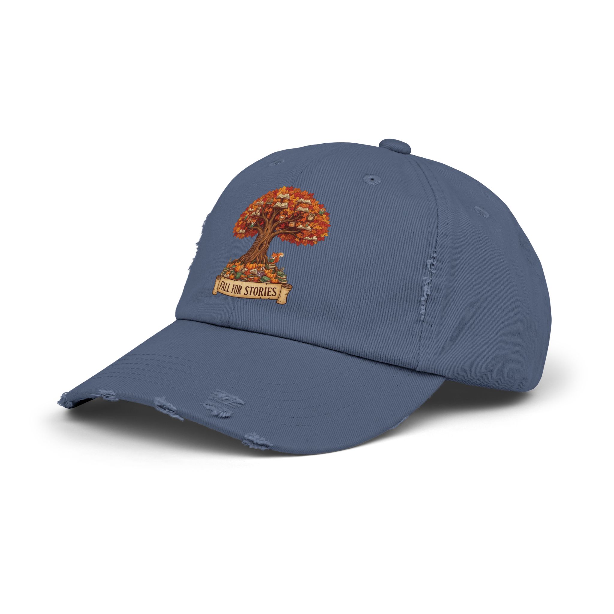 Fall For Stories-Unisex Adjustable Baseball Cap - Image 14