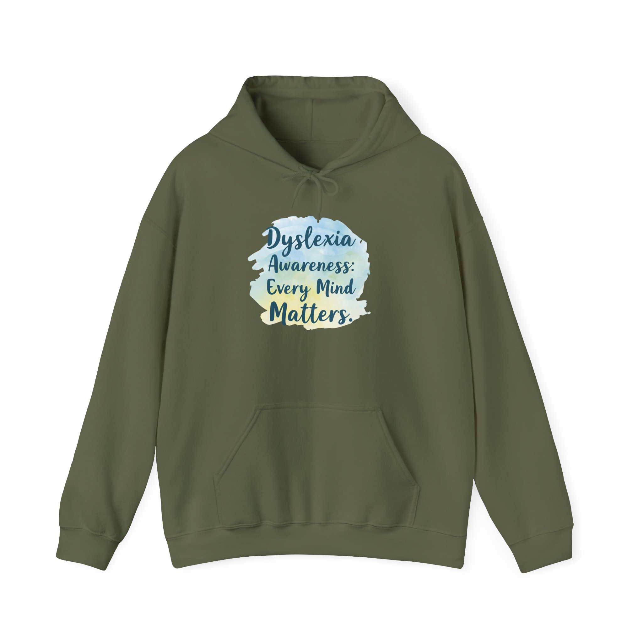 Dyslexia Awareness: Every Mind Matters - Unisex Hoodie - Image 29