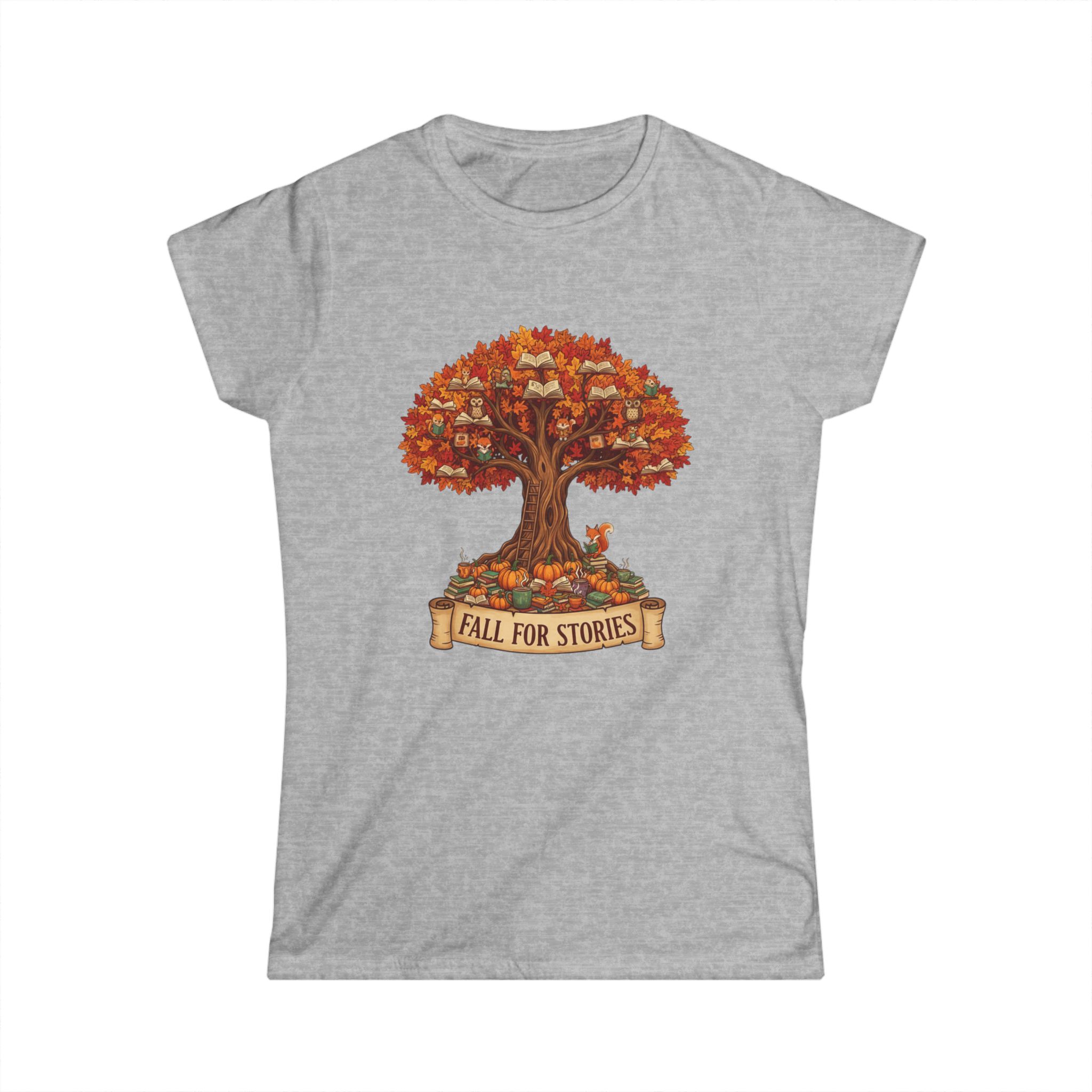 Fall For Stories - Women's Soft style t-shirt