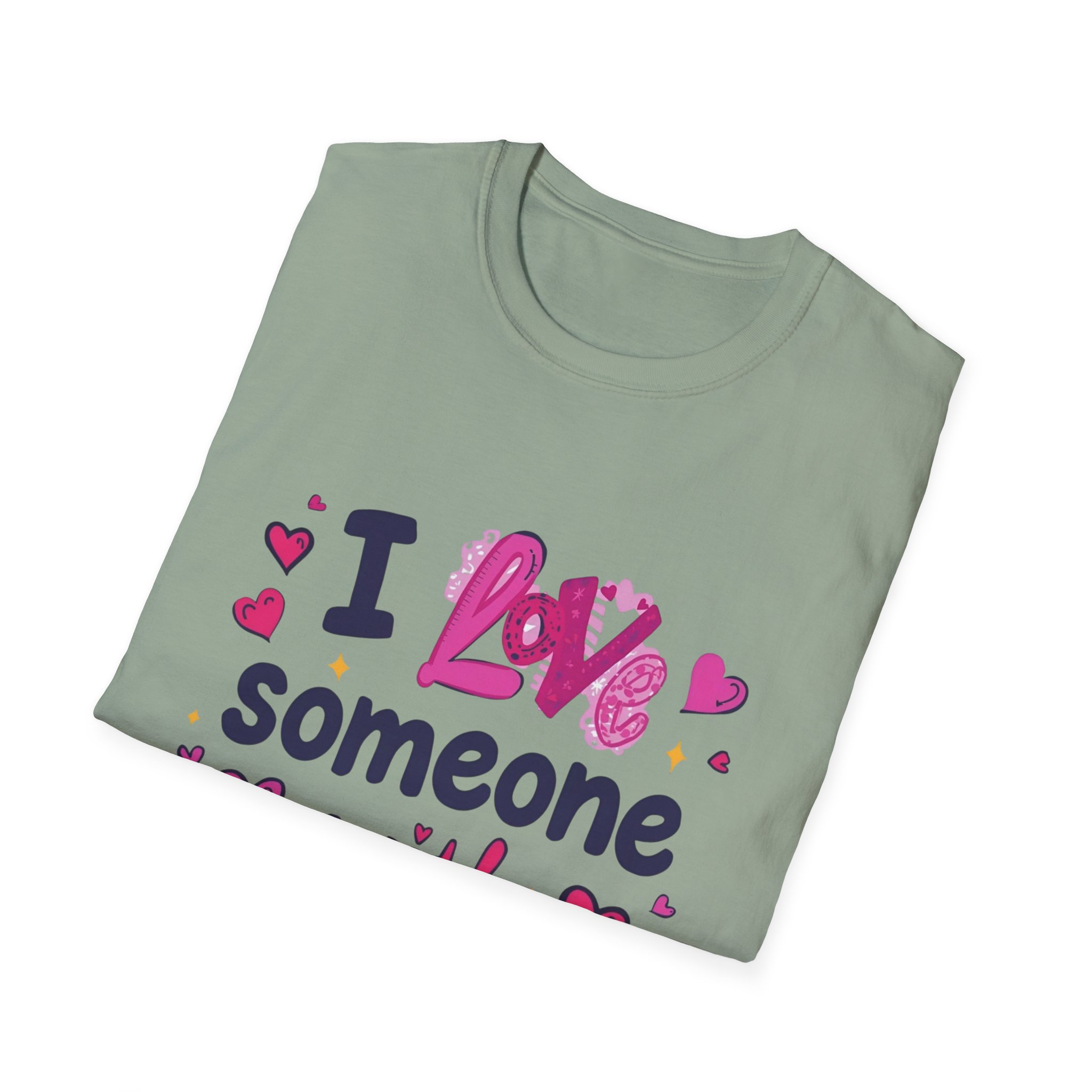 I love someone with Dyslexia -Unisex Soft style T-Shirt - Image 20