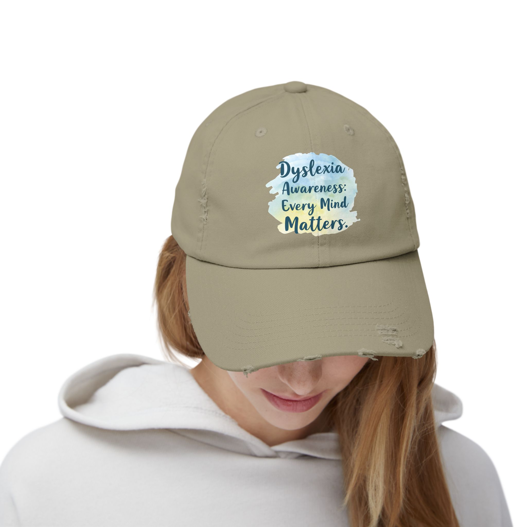 Dyslexia Awareness: Every Mind Matters -Unisex Adjustable Baseball Cap - Image 12