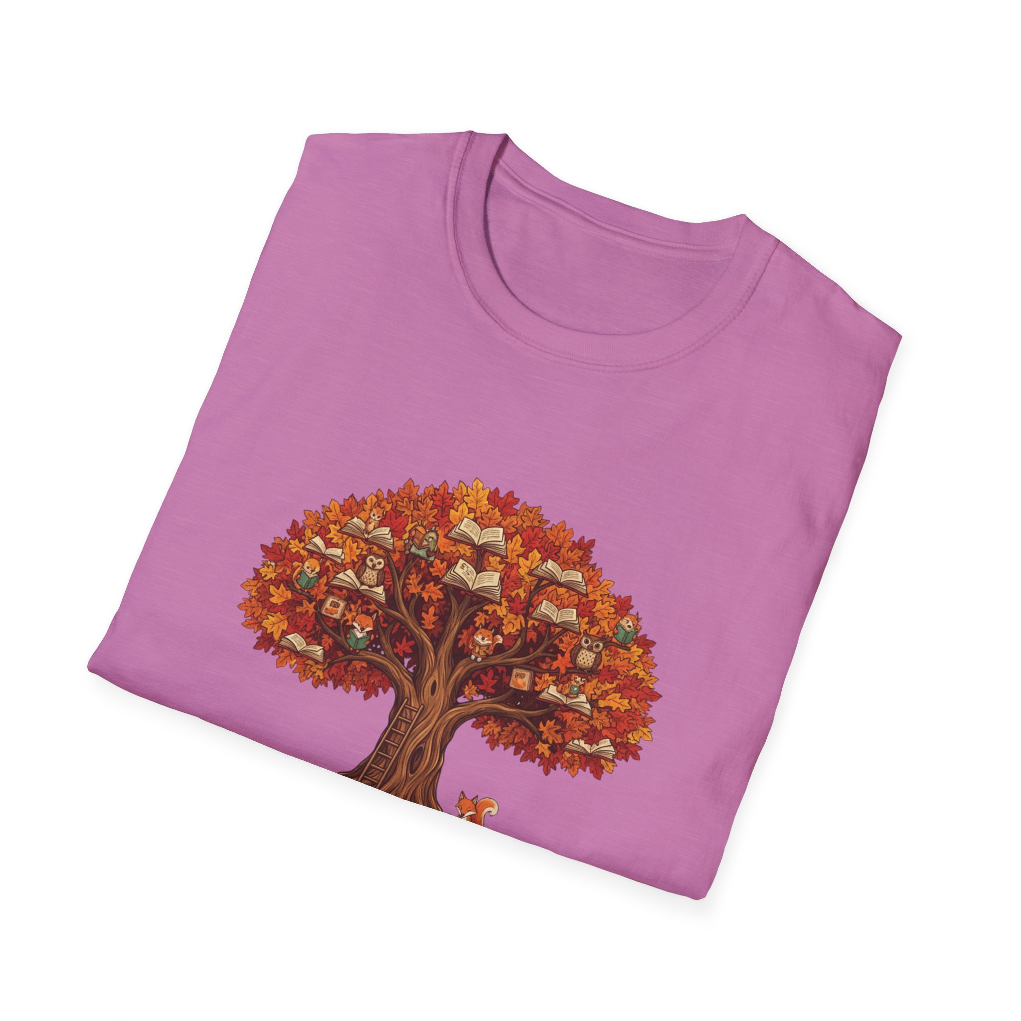 Fall for Stories -Unisex Soft style T-Shirt - Image 44