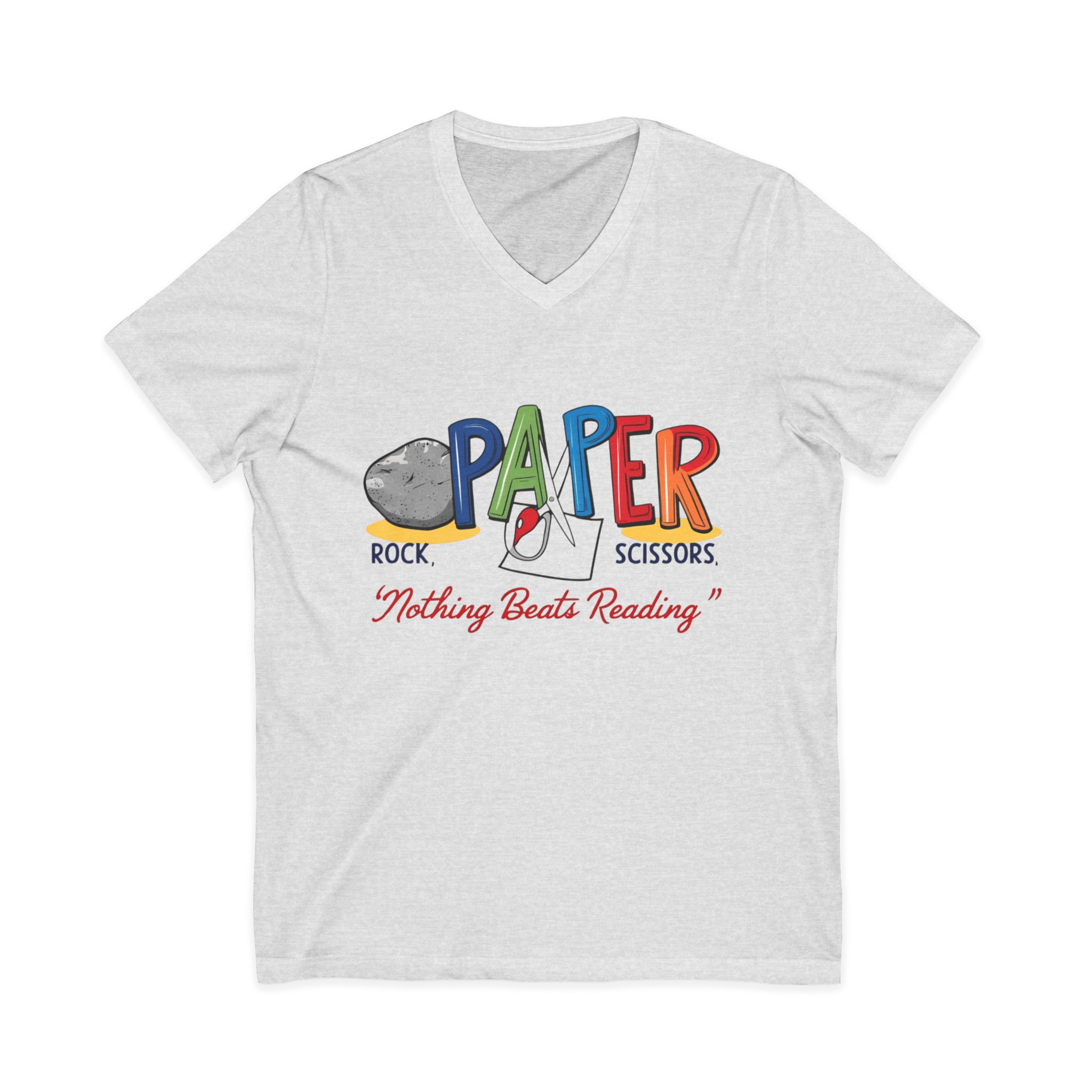 Rock, Paper, Scissors, Nothing Beats Reading