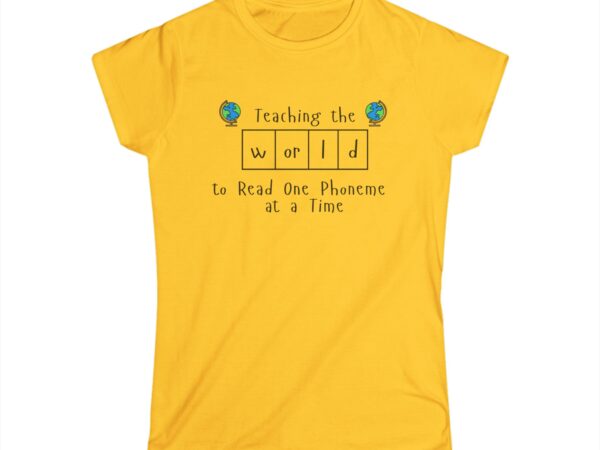 Teaching the "World" to Read One Phoneme at a Time