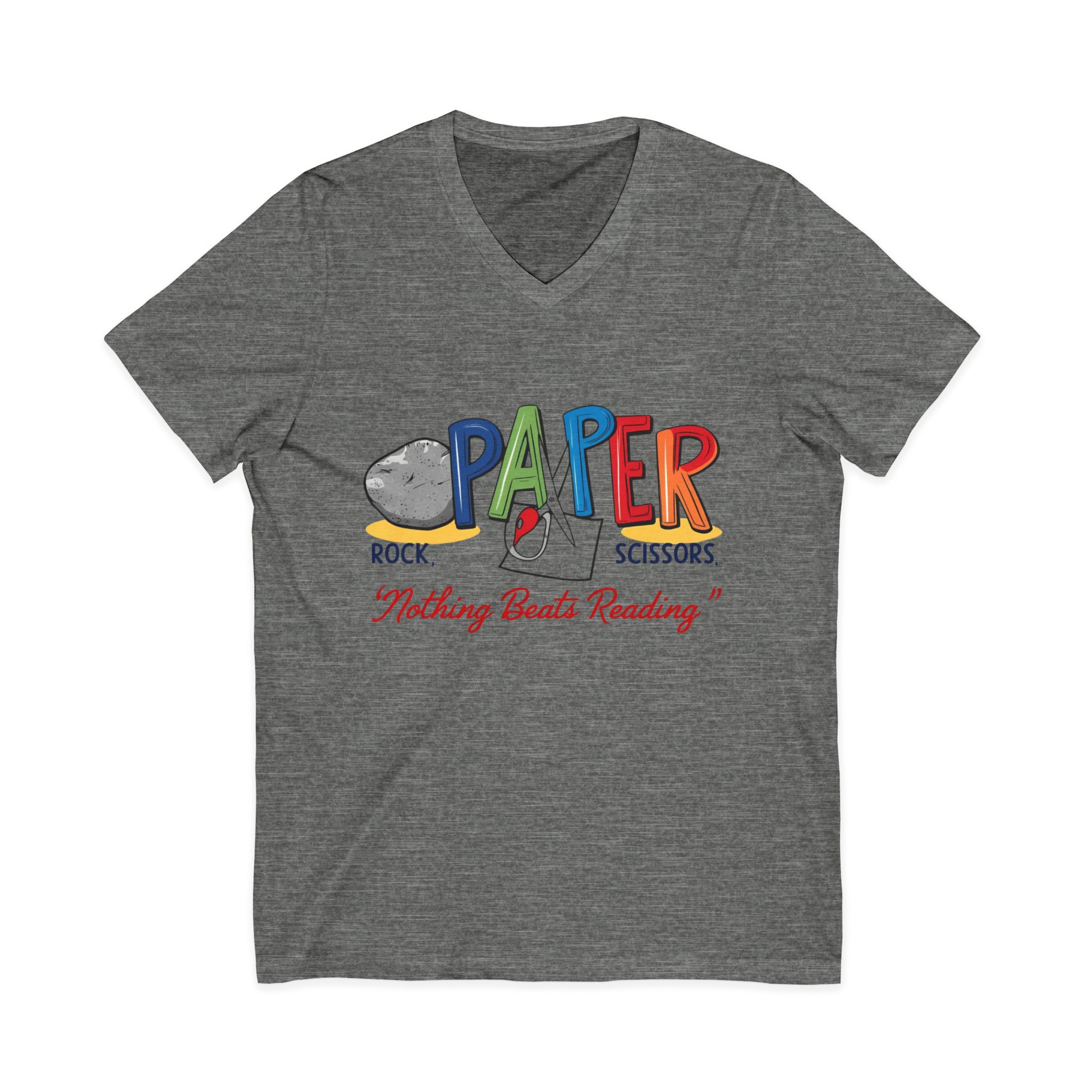 Rock, Paper, Scissors, Nothing Beats Reading - Image 3