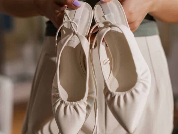 Leather Slingback Shoes